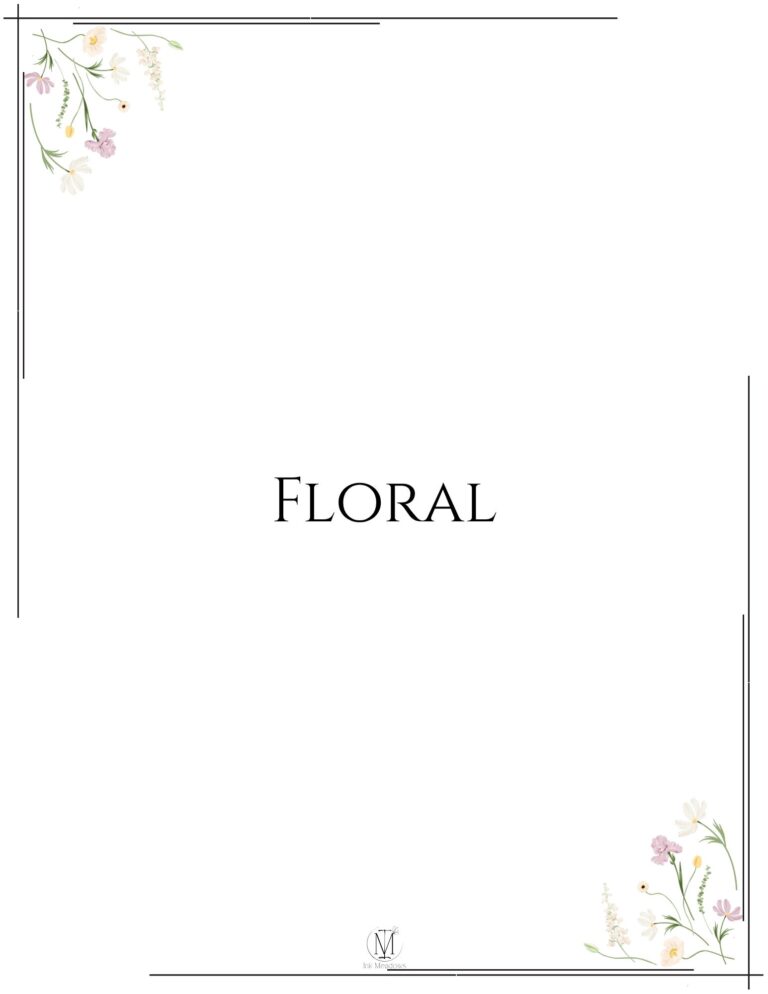 Floral Border