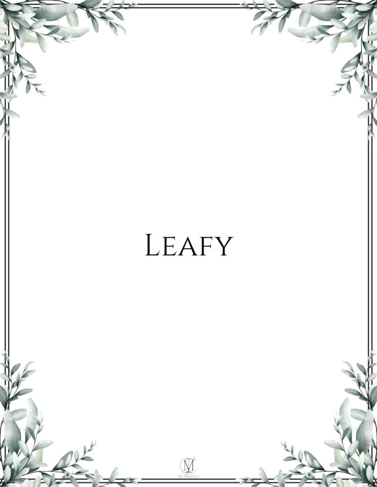 Leafy Border