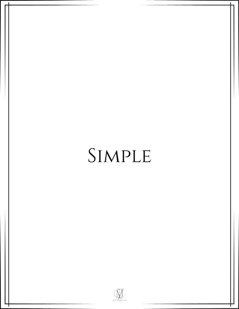 Simple Border