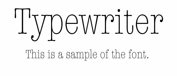 Typewriter